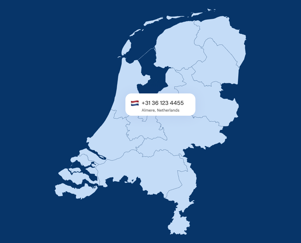 Almere Virtual Phone Number