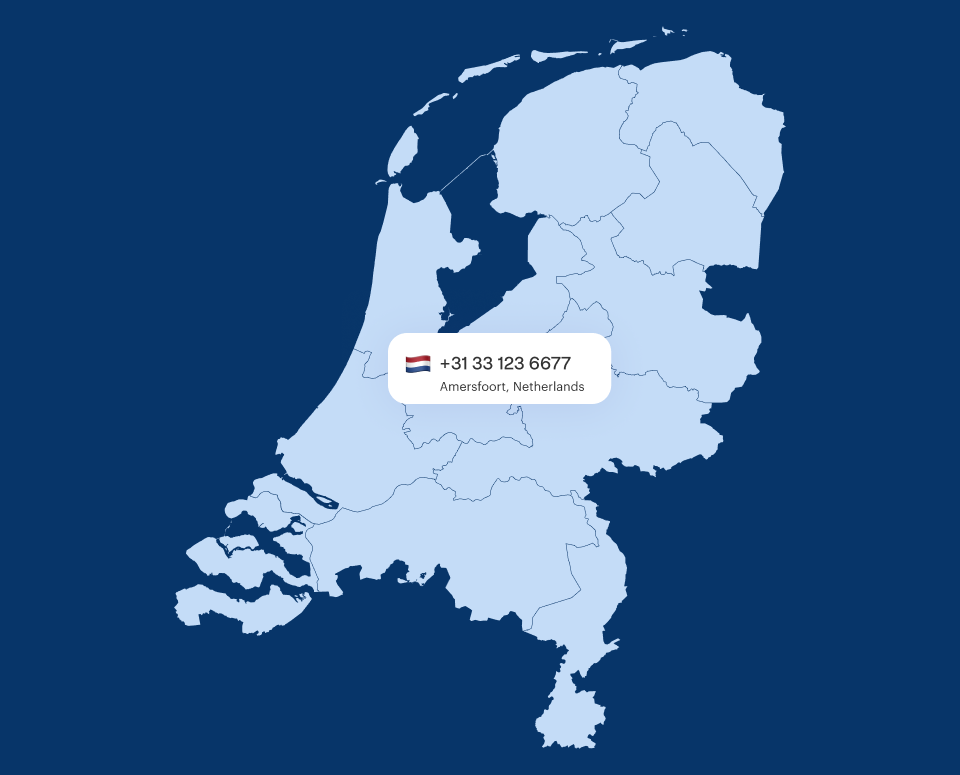 Amersfoort Virtual Phone Number