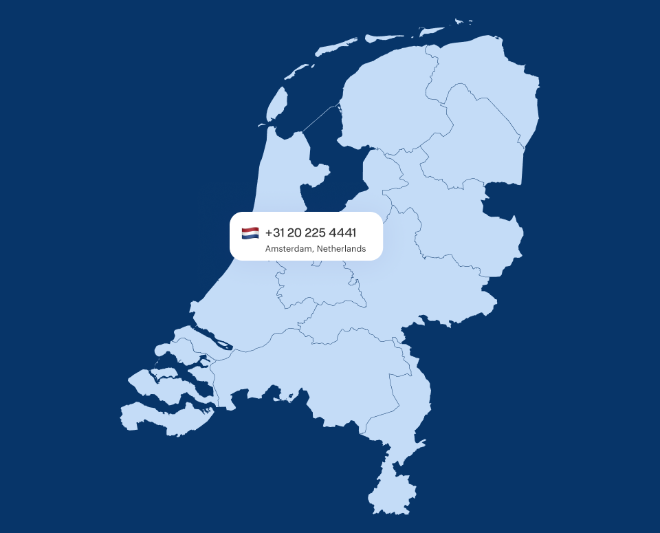 Amsterdam Virtual Phone Number