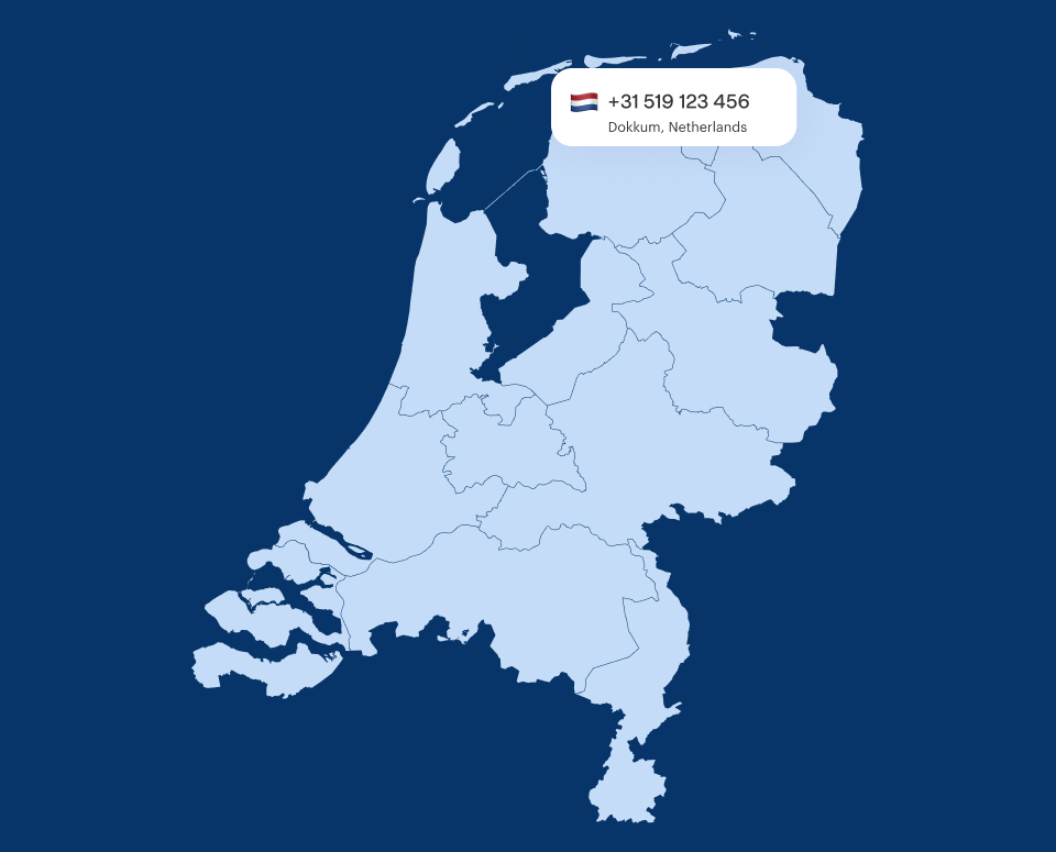 Dokkum Virtual Phone Number