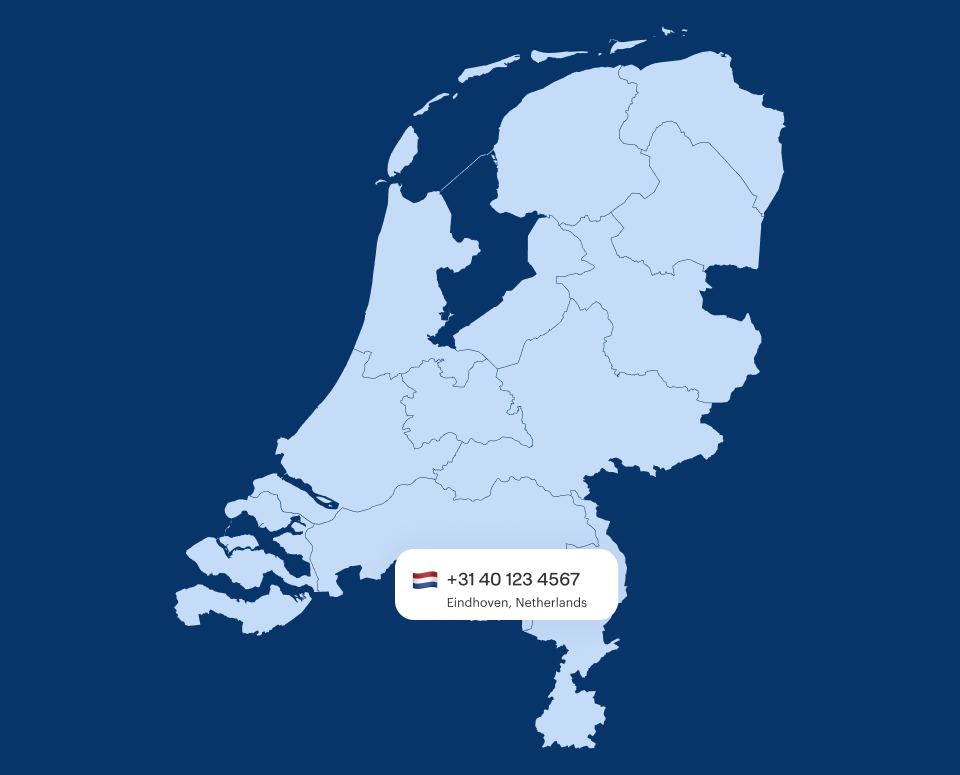 Eindhoven Virtual Phone Number