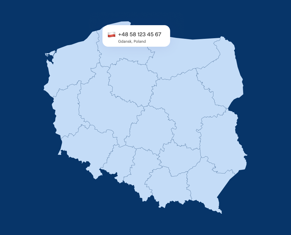 Gdansk Virtual Phone Number