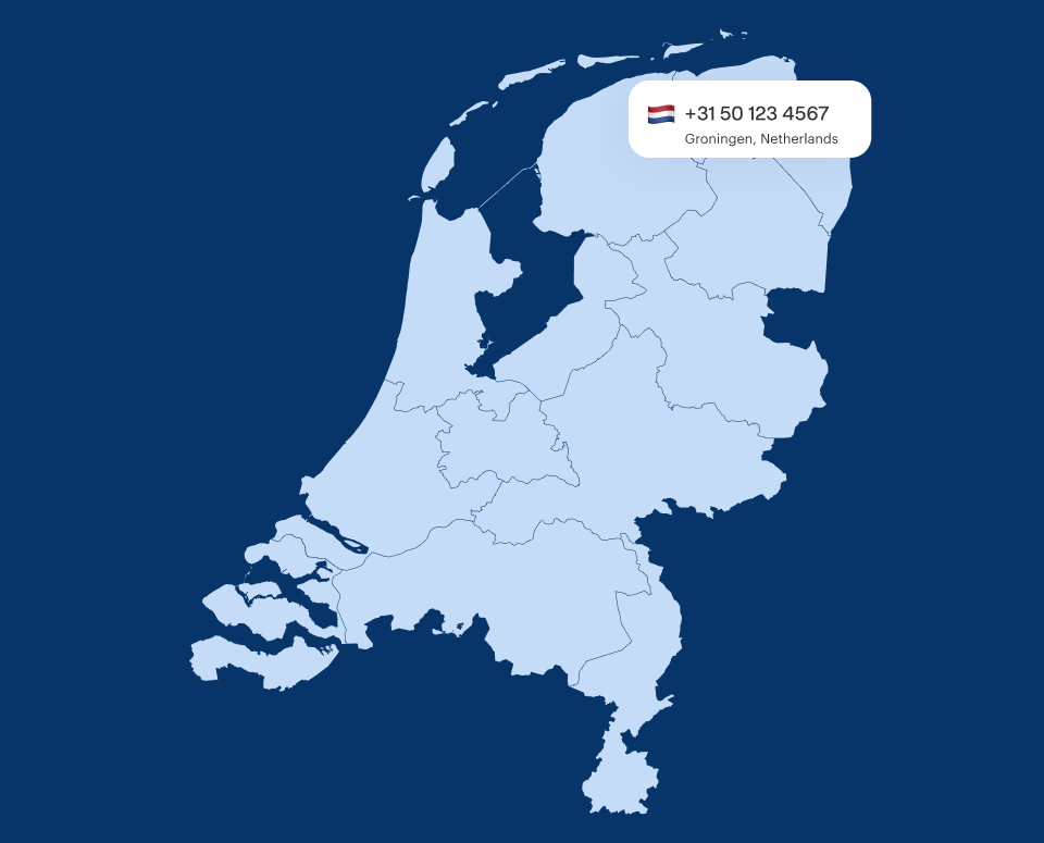 Groningen Virtual Phone Number