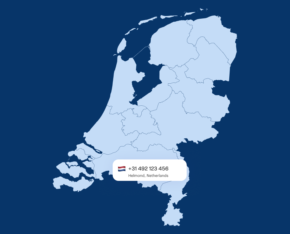 Helmond Virtual Phone Number