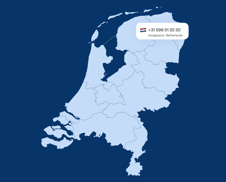 Hoogezand Virtual Phone Number