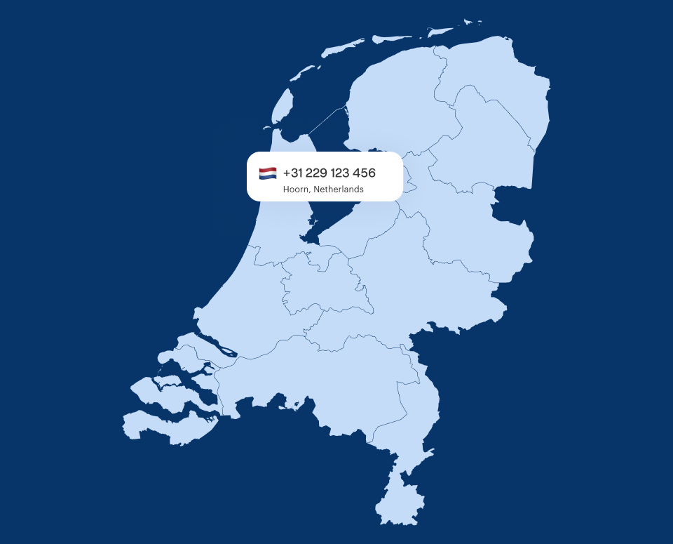Hoorn Virtual Phone Number