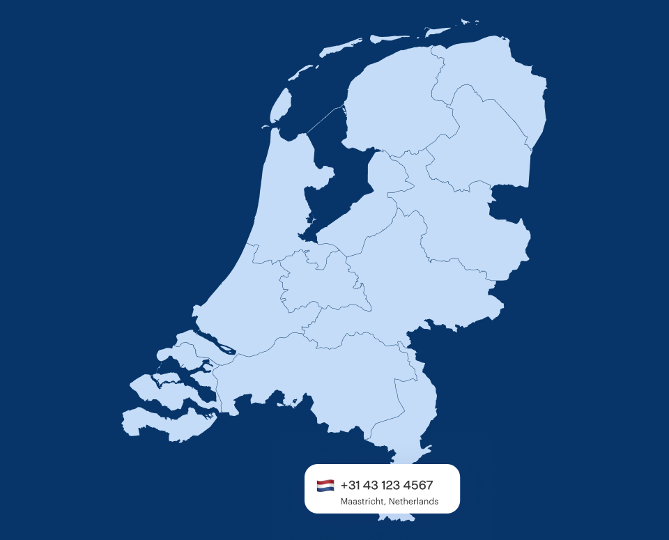 Maastricht Virtual Phone Number