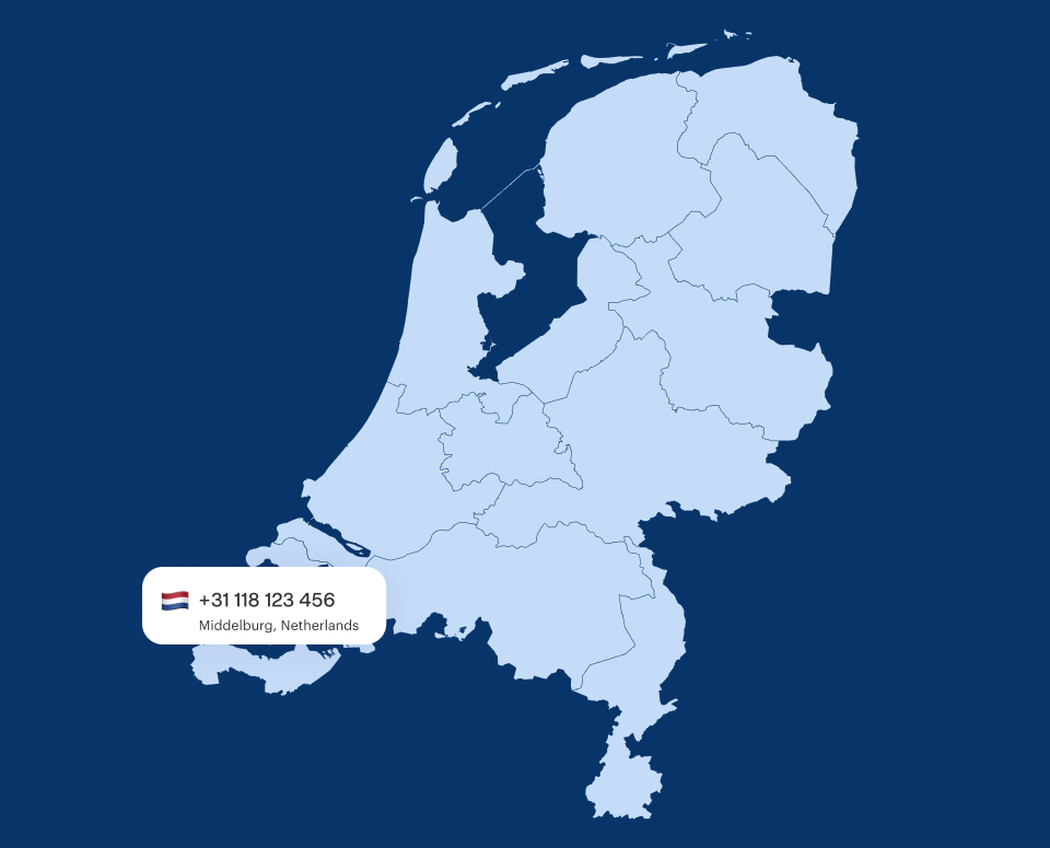 Middelburg Virtual Phone Number