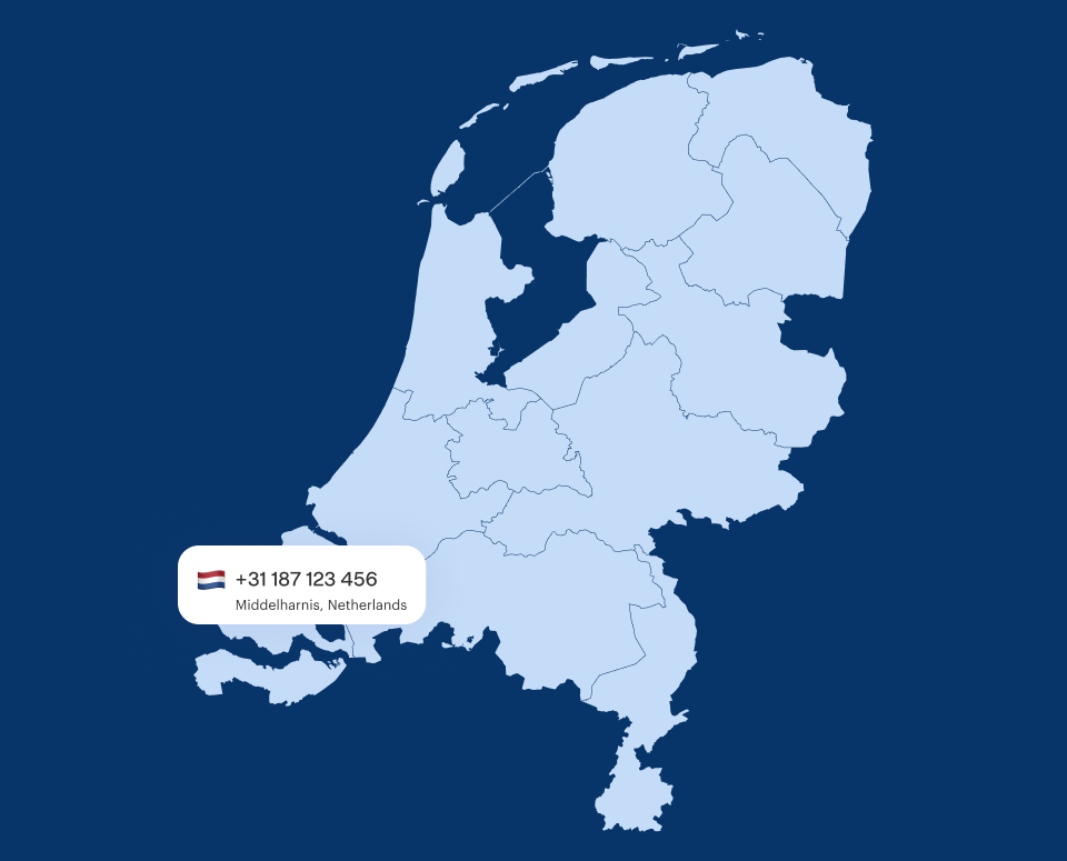 Middelharnis Virtual Phone Number