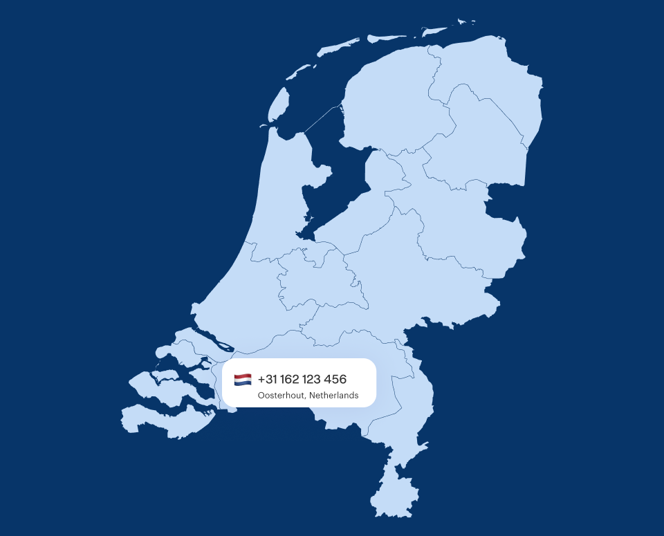 Oosterhout Virtual Phone Number