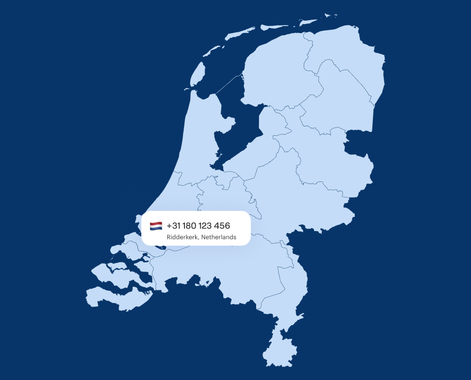 Ridderkerk Virtual Phone Number