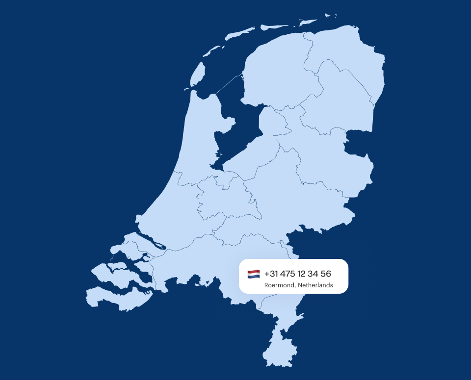 Roermond Virtual Phone Number