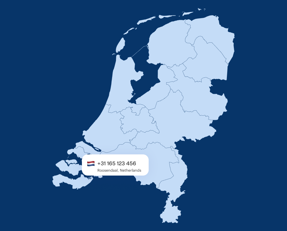 Roosendaal Virtual Phone Number