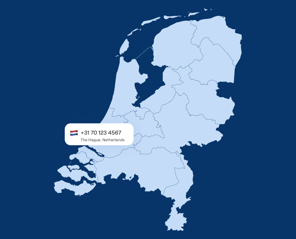 The Hague Virtual Phone Number