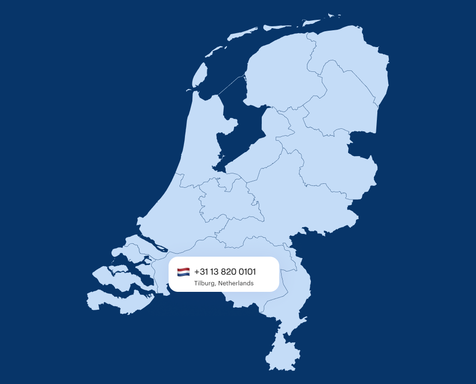 Tilburg Virtual Phone Number