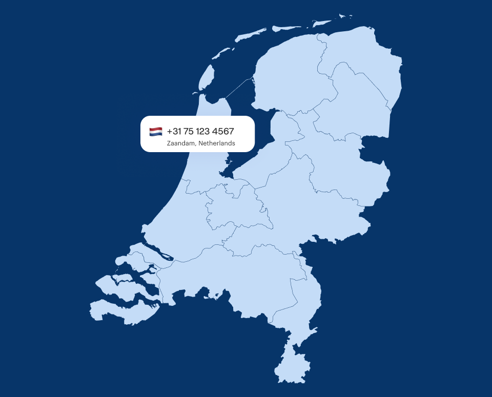 Zaandam Virtual Phone Number