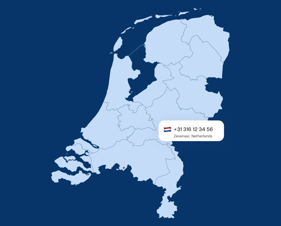 Zevenaar Virtual Phone Number