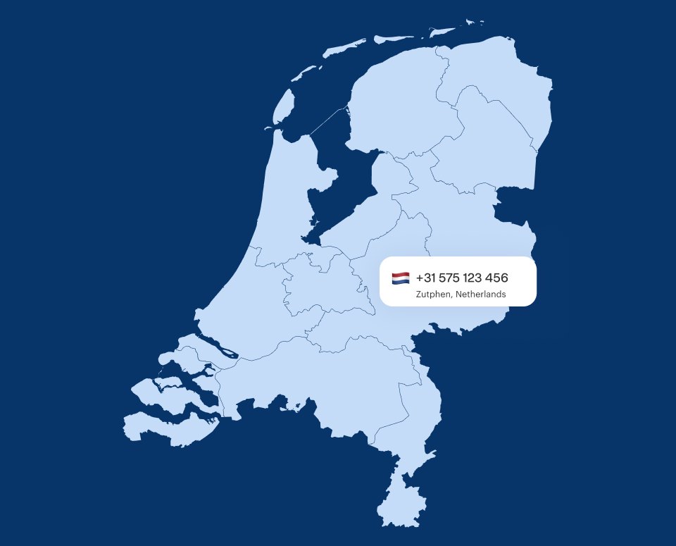 Zutphen Virtual Phone Number